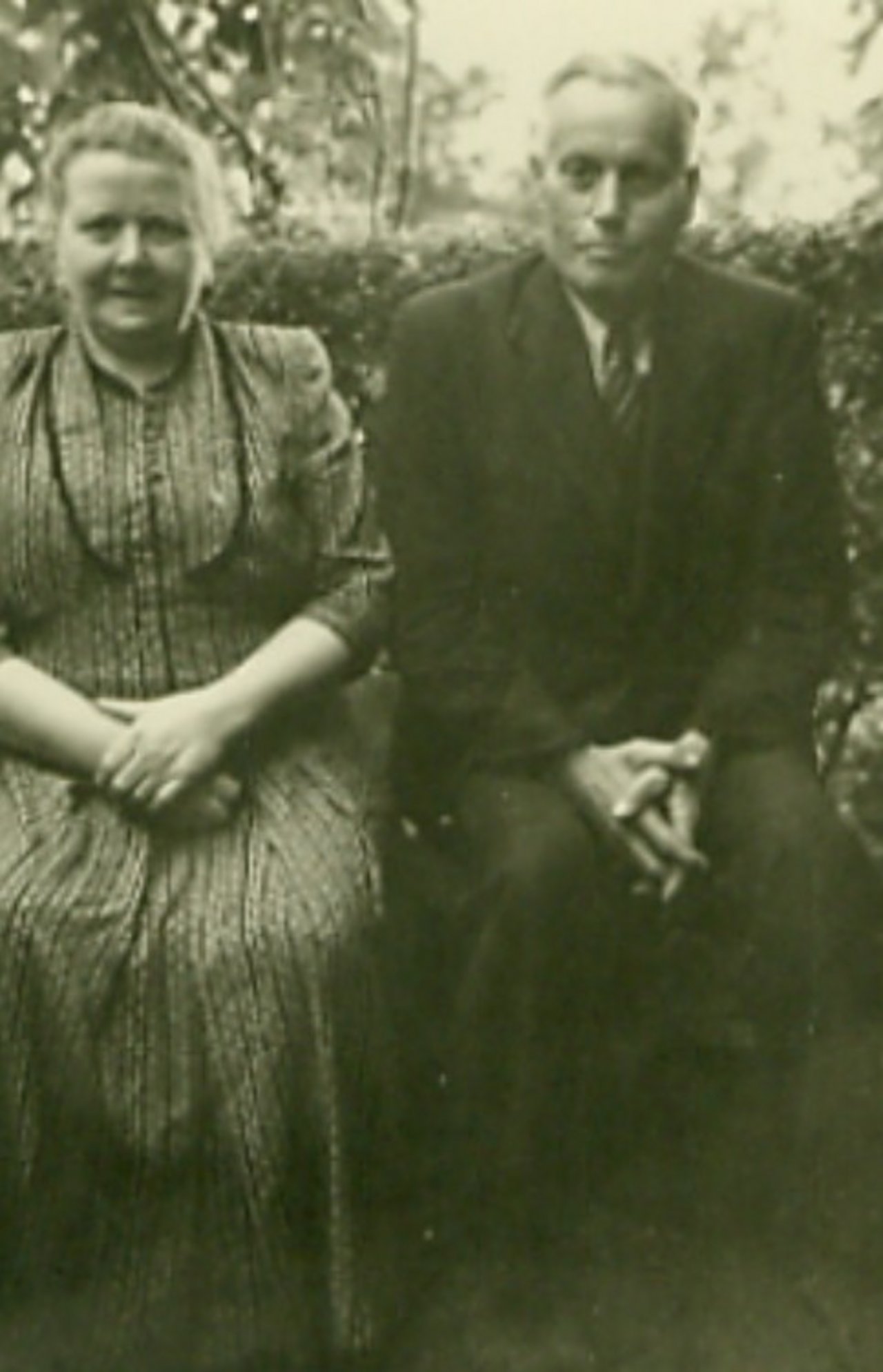 1926 - 1927 Friedrich und Frau Masolle