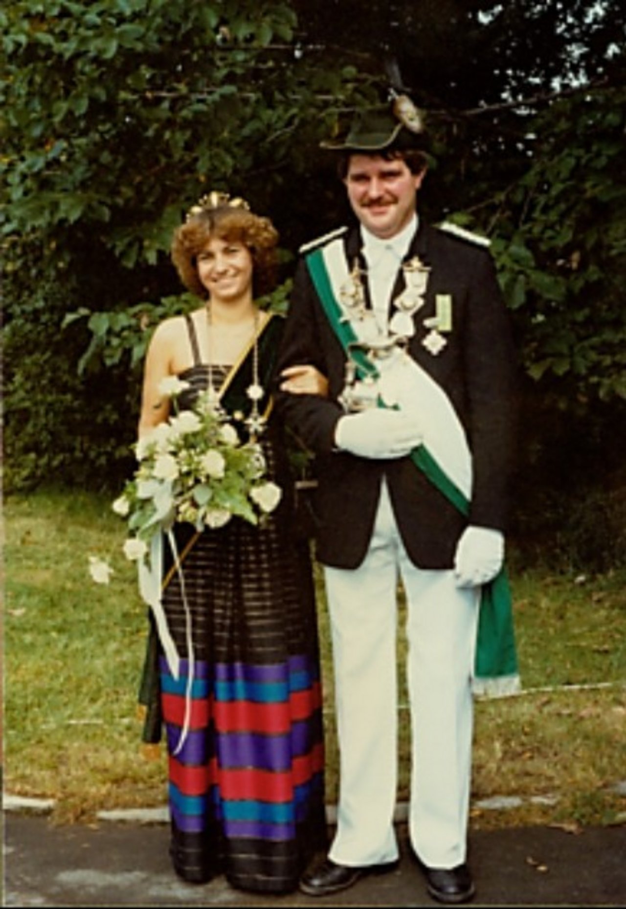 1979 - 1980 Heinz und Carola Cordes geb. Dietz, Kreiskönig 1979