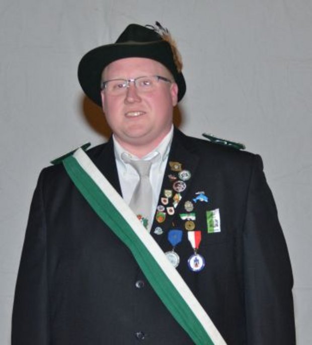 Schellenbaumträger Peter Koböken