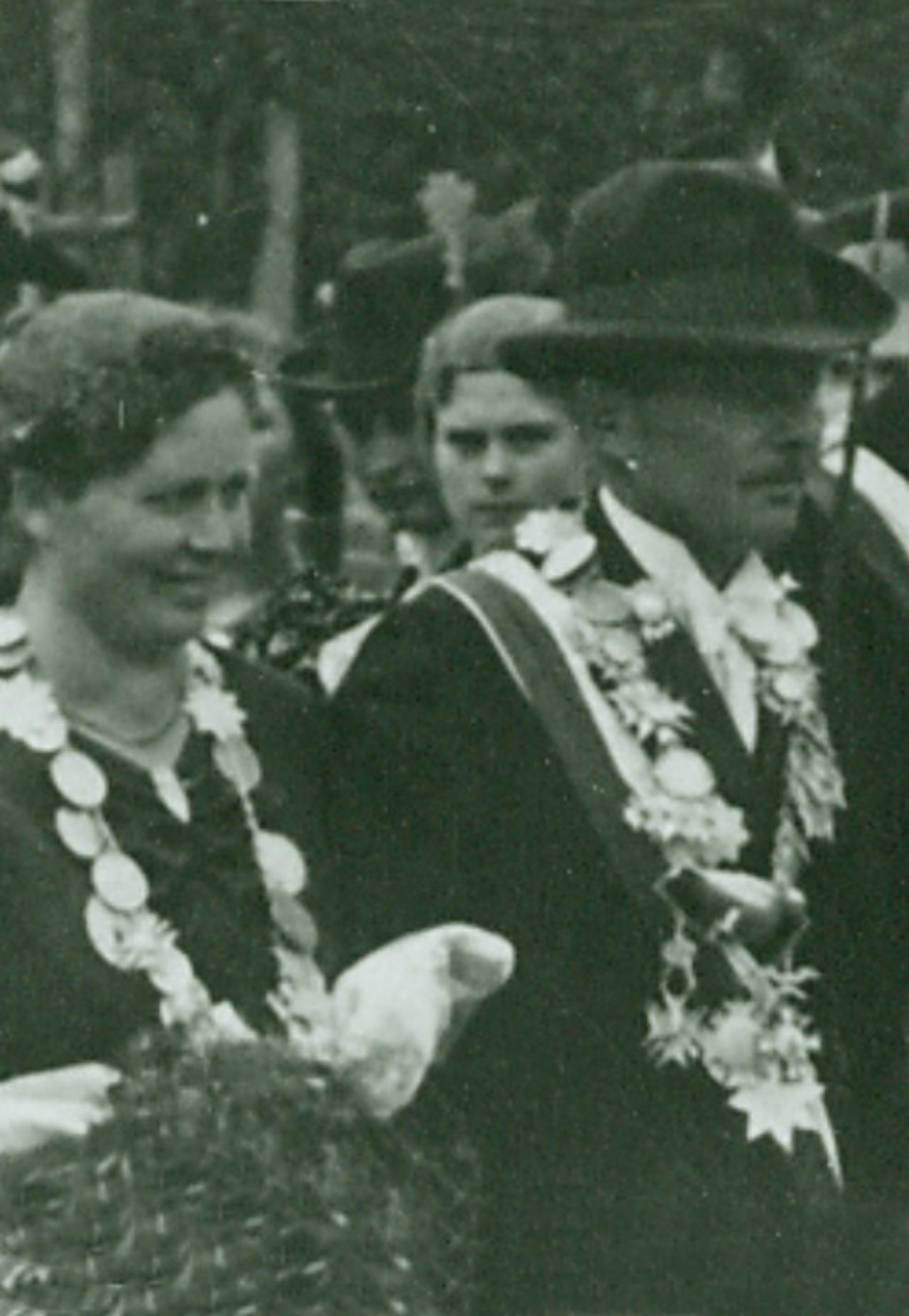 1936 - 1937 Bernhard und Ehefrau Heithoff 